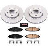Power Stop 04-08 Chrysler Pacifica Front Z17 Evolution Geomet Coated Brake Kit thumbnail 1