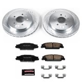 Power Stop 03-07 Cadillac CTS Rear Z23 Evolution Sport Brake Kit thumbnail 1