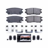 Power Stop 92-00 Mitsubishi Montero Rear Z23 Evolution Sport Brake Pads w/Hardware thumbnail 2