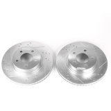 Power Stop 01-03 Ford Explorer Sport Front Evolution Drilled & Slotted Rotors - Pair thumbnail 2
