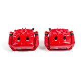 Power Stop 98-02 Subaru Forester Front Red Calipers w/Brackets - Pair thumbnail 1
