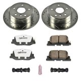 Power Stop 00-01 Lexus ES300 Rear Z26 Street Warrior Brake Kit thumbnail 1