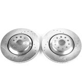 Power Stop 07-17 Lexus LS460 Front Evolution Drilled & Slotted Rotors - Pair thumbnail 1
