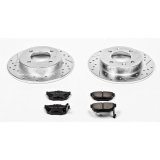 Power Stop 97-06 Hyundai Elantra Rear Z23 Evolution Sport Brake Kit thumbnail 1