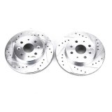 Power Stop 03-05 Kia Rio Front Evolution Drilled & Slotted Rotors - Pair thumbnail 2