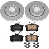 Power Stop 00-06 Audi TT Quattro Rear Z23 Evolution Sport Coated Brake Kit thumbnail 1