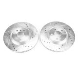 Power Stop 16-18 BMW X1 Front Evolution Drilled & Slotted Rotors - Pair thumbnail 1