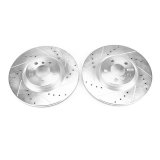 Power Stop 16-18 BMW X1 Front Evolution Drilled & Slotted Rotors - Pair thumbnail 2