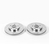Power Stop 11-19 Hyundai Elantra Front Evolution Drilled & Slotted Rotors - Pair thumbnail 2