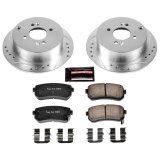 Power Stop 06-07 Hyundai Accent Rear Z23 Evolution Sport Brake Kit thumbnail 1