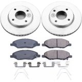 Power Stop 09-11 Nissan Versa Front Z17 Evolution Geomet Coated Brake Kit thumbnail 1