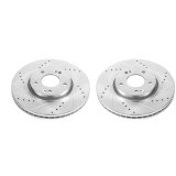 Power Stop 12-16 Kia Sportage Front Evolution Drilled & Slotted Rotors - Pair thumbnail 2
