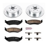 Power Stop 2003 Dodge Durango Rear Z23 Evolution Sport Brake Kit thumbnail 1