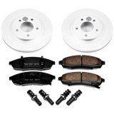 Power Stop 95-96 Buick Regal Front Z17 Evolution Geomet Coated Brake Kit thumbnail 1