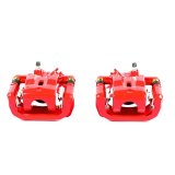 Power Stop 04-10 Mazda RX-8 Rear Red Calipers w/Brackets - Pair thumbnail 2