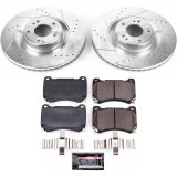 Power Stop 2011 Hyundai Equus Front Z23 Evolution Sport Brake Kit thumbnail 1