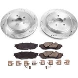 Power Stop 16-18 Lexus RX350 Rear Z23 Evolution Sport Brake Kit thumbnail 1