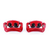 PowerStop Performance Powdercoated Brake Calipers S3352 Calipers, Red Calipers, Stock Series, Cast Iron, Red Powdercoated, Front, Lexus, Toyota, Pair thumbnail 2