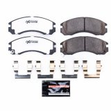 Power Stop 91-96 Dodge Stealth Front Z26 Extreme Street Brake Pads w/Hardware thumbnail 2