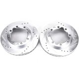 Power Stop 90-00 Chevrolet K3500 Front Evolution Drilled & Slotted Rotors - Pair thumbnail 1
