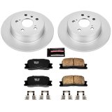 Power Stop 01-03 Toyota Highlander Rear Z17 Evolution Geomet Coated Brake Kit thumbnail 1