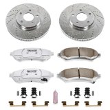Power Stop 00-04 Buick LeSabre Front Z26 Street Warrior Brake Kit thumbnail 1