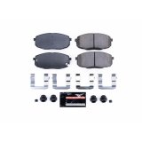Power Stop 09-12 Hyundai Elantra Front Z23 Evolution Sport Brake Pads w/Hardware thumbnail 1