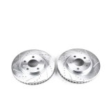 Power Stop 05-09 Buick Allure Front Evolution Drilled & Slotted Rotors - Pair thumbnail 2