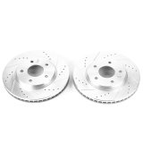 Power Stop 15-18 Chevrolet City Express Front Evolution Drilled & Slotted Rotors - Pair thumbnail 1