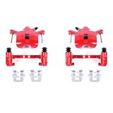 Power Stop 08-09 Buick Allure Rear Red Calipers w/Brackets - Pair thumbnail 2