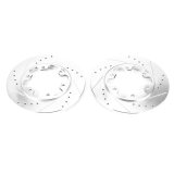 Power Stop 15-19 Ford Transit-350 HD Rear Evolution Drilled & Slotted Rotors - Pair thumbnail 1