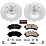 Power Stop 07-09 Dodge Sprinter 3500 Front Z23 Evolution Sport Coated Brake Kit thumbnail 1