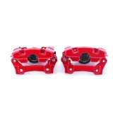 Power Stop 07-11 Lexus GS350 Rear Red Calipers w/Brackets - Pair thumbnail 2
