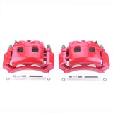 Power Stop 00-01 Dodge Ram 1500 Front Red Calipers w/Brackets - Pair thumbnail 1