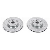 Power Stop 09-10 Lexus GS350 Front Evolution Drilled & Slotted Rotors - Pair thumbnail 2