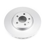 Power Stop 17-19 Audi A4 Front Evolution High Carbon Geomet Coated Rotor thumbnail 1