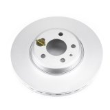 Power Stop 17-19 Audi A4 Front Evolution High Carbon Geomet Coated Rotor thumbnail 2