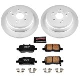 Power Stop 02-04 Honda Odyssey Rear Z17 Evolution Geomet Coated Brake Kit thumbnail 1