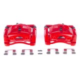 Power Stop 13-18 Mazda CX-5 Front Red Calipers w/Brackets - Pair thumbnail 1
