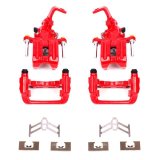 PowerStop Performance Powdercoated Brake Calipers for 2000-2009 S2000 - S2730 Disc Caliper, Performance, Cast Iron, Red Powdercoated, 1-Piston, use on Honda®, Rear, Pair thumbnail 2