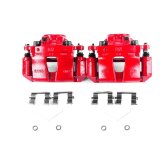 Power Stop 15-18 Hyundai Sonata Front Red Calipers w/Brackets - Pair thumbnail 2