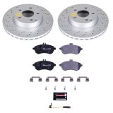Power Stop 2015 Mercedes-Benz C250 Front Euro-Stop Brake Kit thumbnail 1