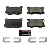 Power Stop 17-19 Genesis G80 Front Z23 Evolution Sport Brake Pads w/Hardware thumbnail 1