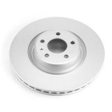 Power Stop 17-19 Audi A4 Front Evolution High Carbon Geomet Coated Rotor thumbnail 1
