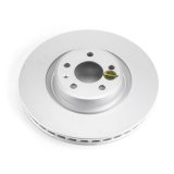 Power Stop 17-19 Audi A4 Front Evolution High Carbon Geomet Coated Rotor thumbnail 2
