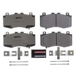 Power Stop 18-19 Jeep Grand Cherokee Front Z26 Extreme Street Brake Pads w/Hardware thumbnail 1