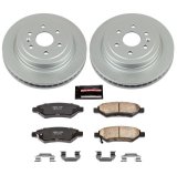 Power Stop 10-16 Cadillac SRX Rear Z17 Evolution Geomet Coated Brake Kit thumbnail 1