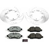 Power Stop 15-19 Ford Transit-150 Rear Z36 Truck & Tow Brake Kit thumbnail 1