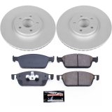 Power Stop 17-18 Ford Escape Front Z23 Evolution Sport Coated Brake Kit thumbnail 1