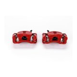 Power Stop 06-12 Mitsubishi Eclipse Rear Red Calipers w/Brackets - Pair thumbnail 1